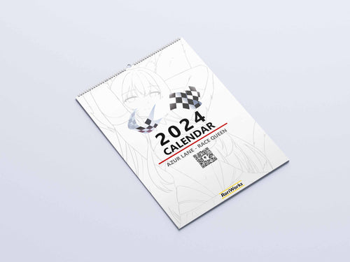 Azur Lane (Race Queen) - Wall Calendar 2024