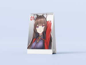 Azur Lane (Crimson Axis) - Mini Desk Calendar 2024