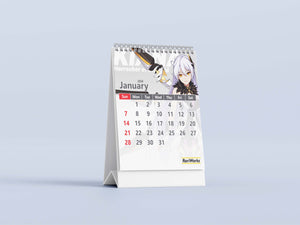 Honkai Impact 3rd - Mini Desk Calendar 2024