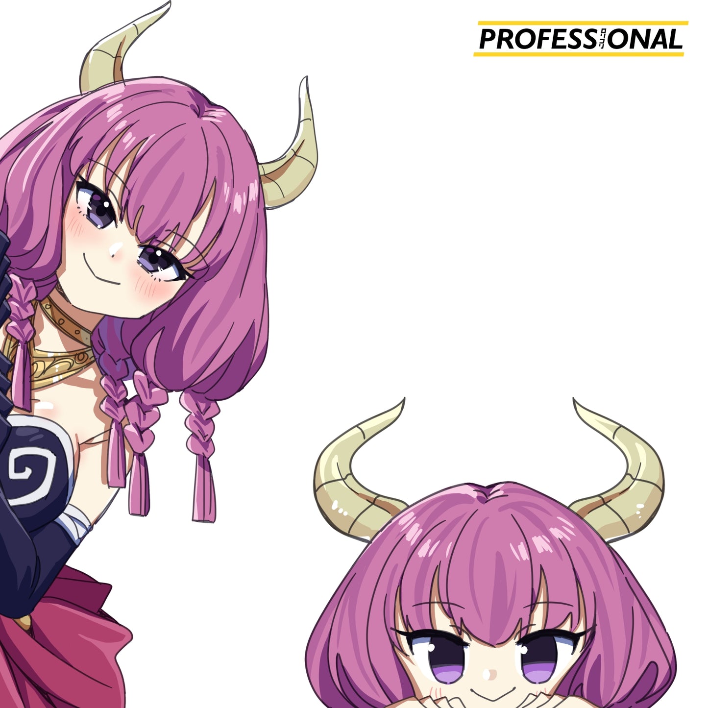 Aura - Peeking Sticker