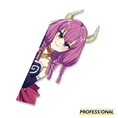 Aura - Peeking Sticker