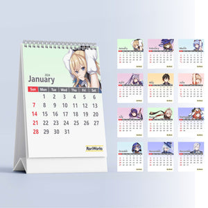 Genshin Impact - Mini Desk Calendar 2024