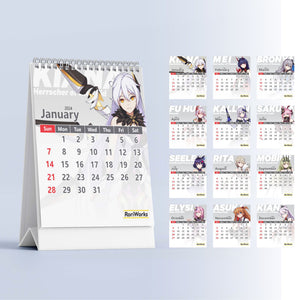 Honkai Impact 3rd - Mini Desk Calendar 2024