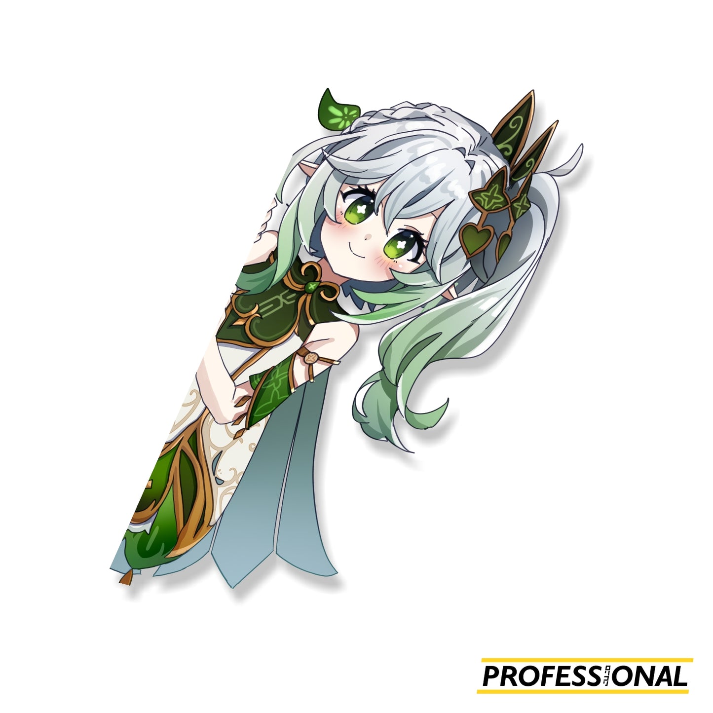 Nahida - Peeking Sticker