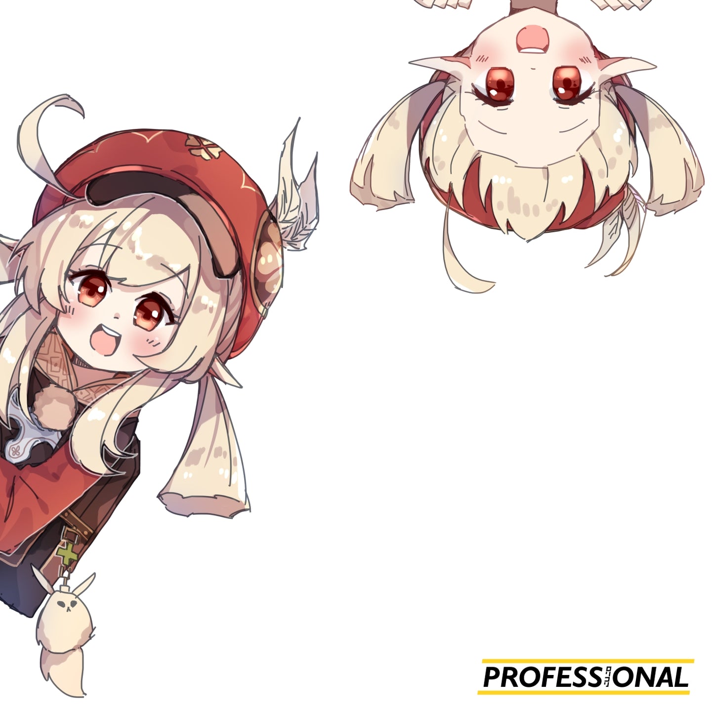 Klee - Peeking Sticker