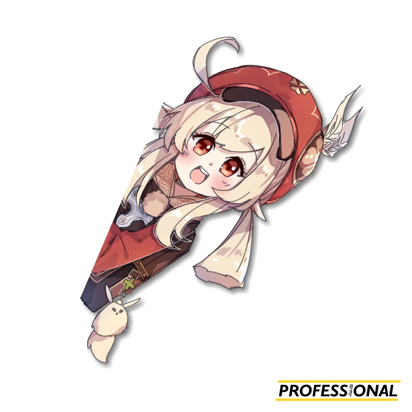 Klee - Peeking Sticker