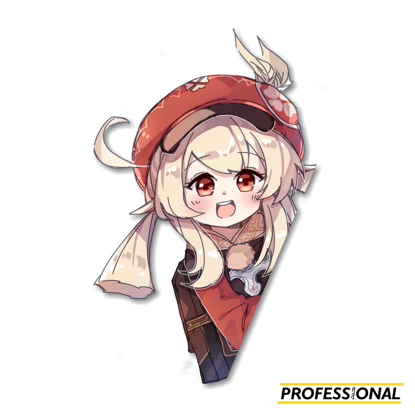 Klee - Peeking Sticker