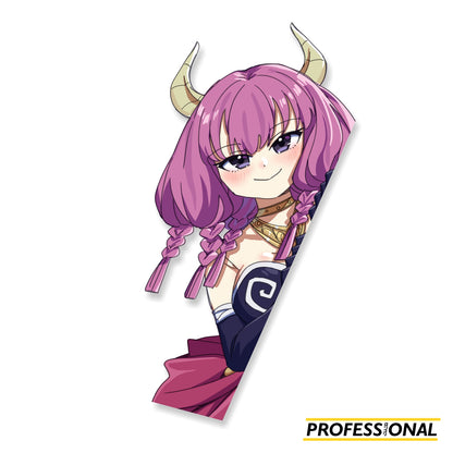 Aura - Peeking Sticker