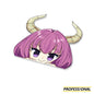 Aura - Peeking Sticker