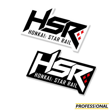 HSR Logo Parody (Honkai Star Rail) - Mini Kiss cut Sticker