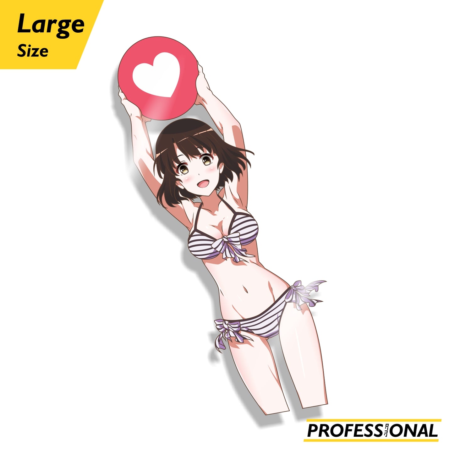 Megumi Kato - Large Sticker