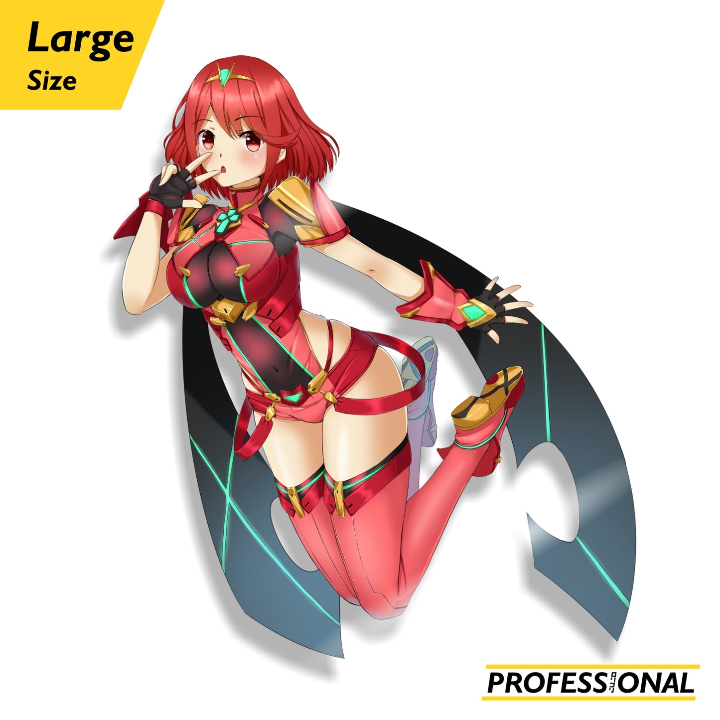 Pyra - Large Sticker