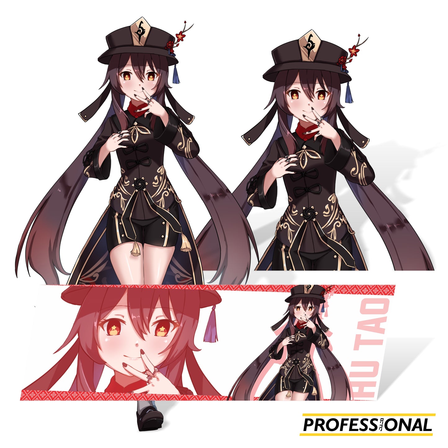 Hu Tao - Sticker Bundle