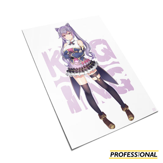Keqing (Karyl Ver.) White - Art Print