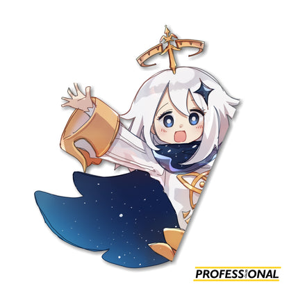 Paimon - Peeking Sticker