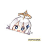 Paimon - Peeking Sticker