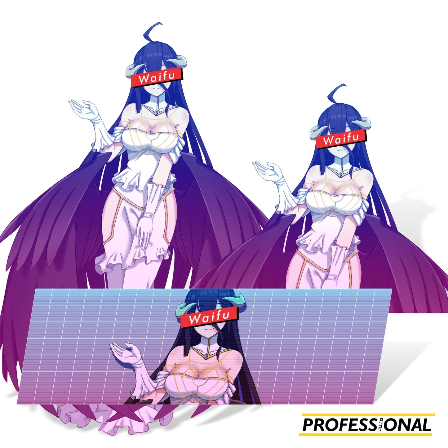 Albedo (Aesthetic Ver.) - Sticker Bundle