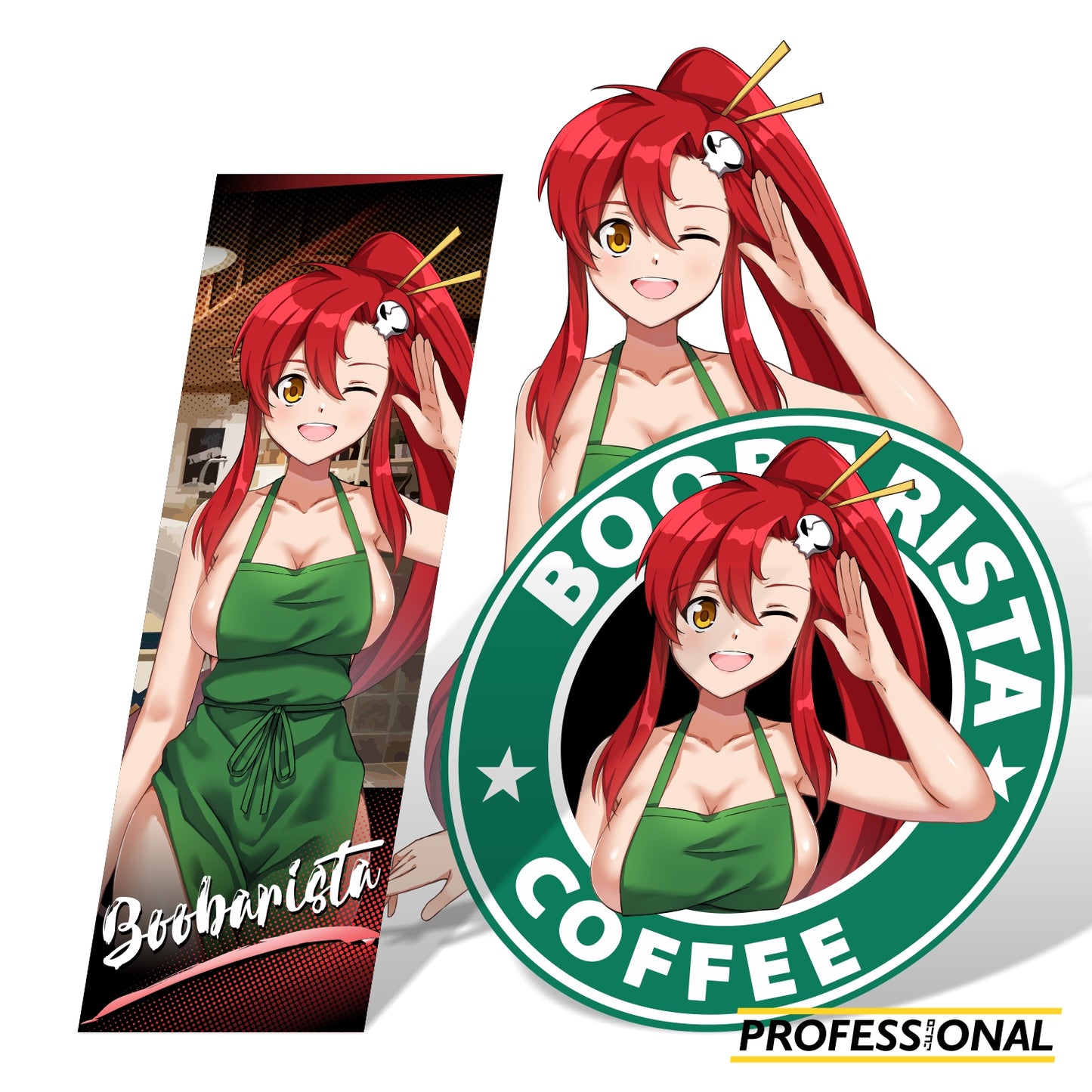 Yoko (Boobarista Ver.) - Sticker Bundle