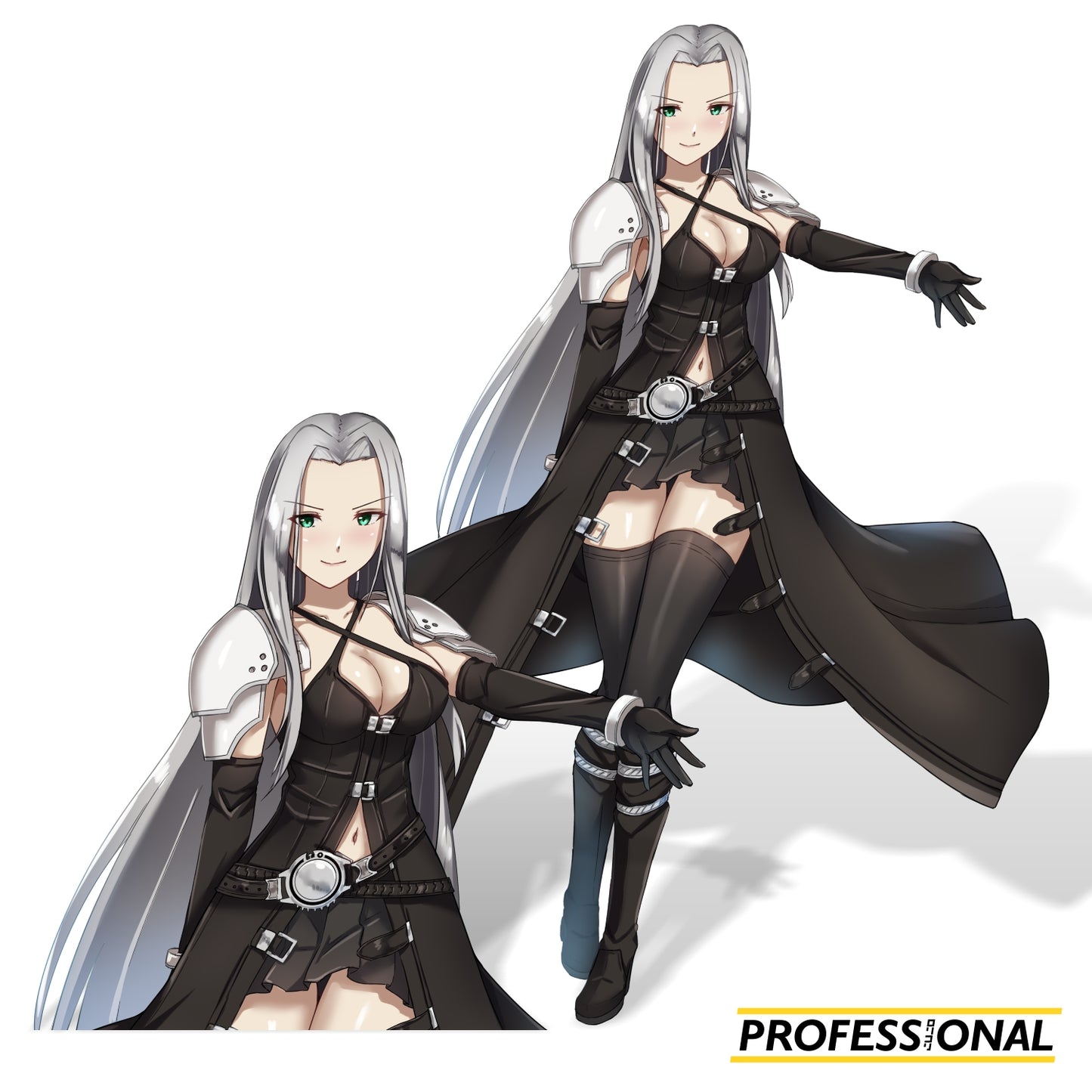 Sephiroth (Genderbend Ver.) - Sticker Bundle