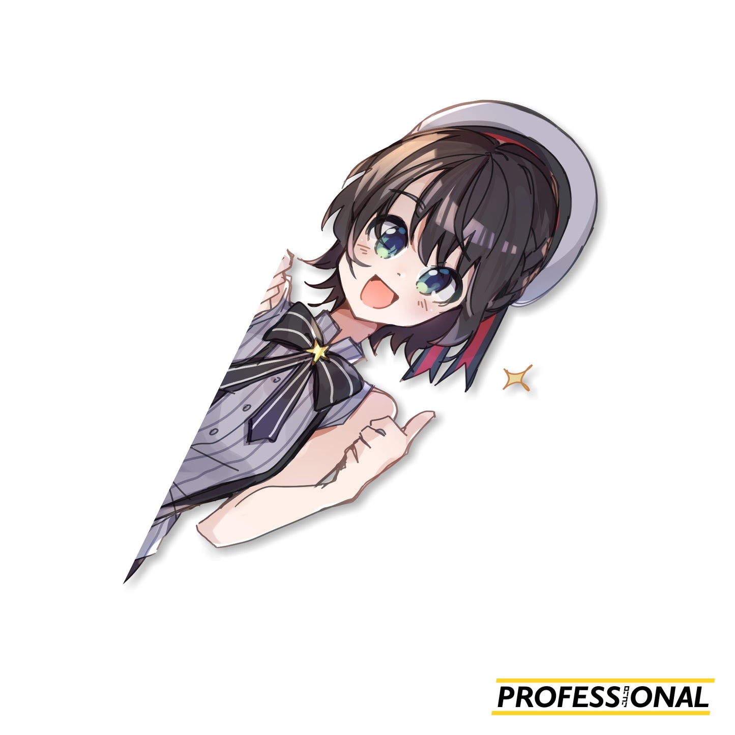 Subaru - Peeking Sticker