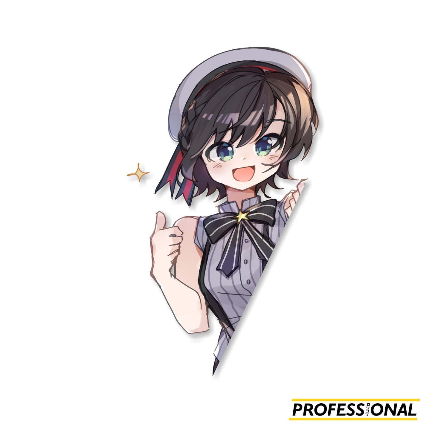 Subaru - Peeking Sticker
