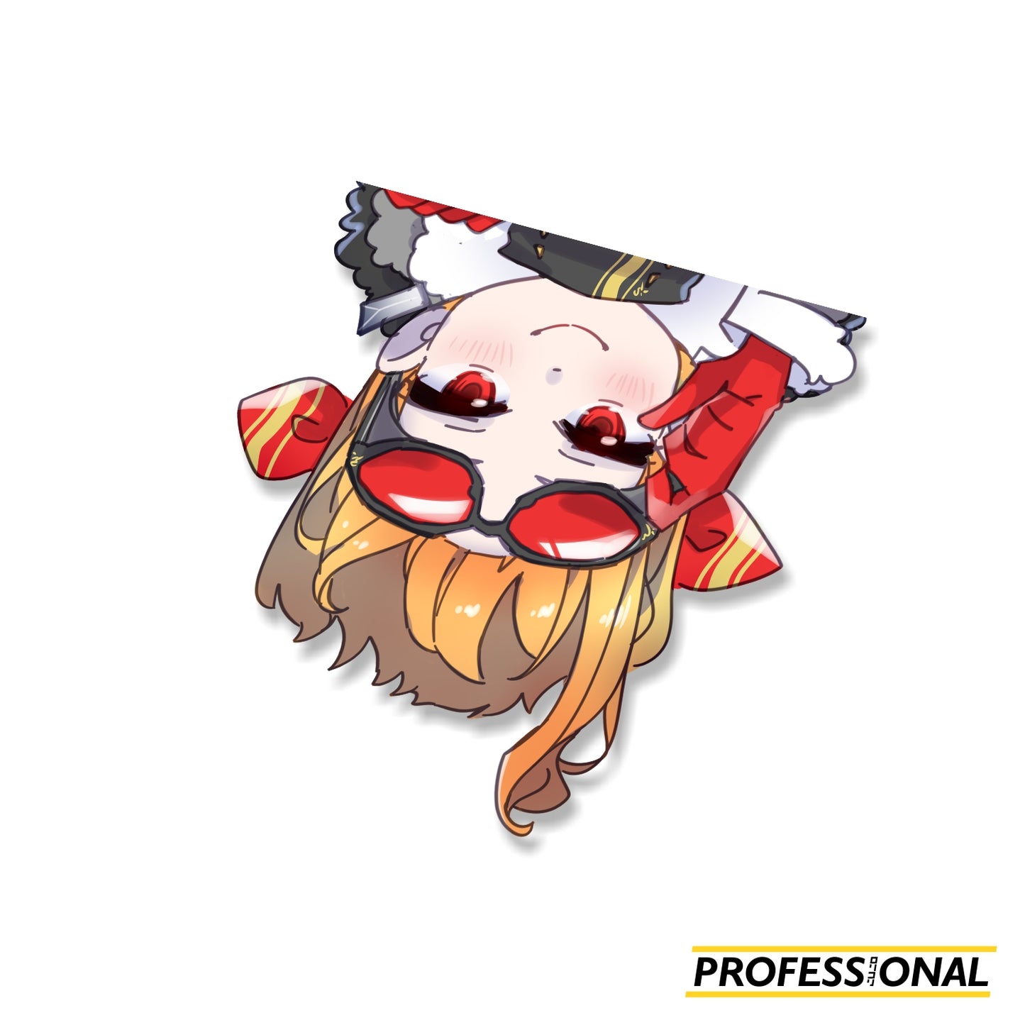 Kaela - Peeking Sticker