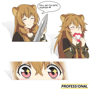  Snoopdy (3 PCs/Pack) Pouting Raphtalia The Rising of