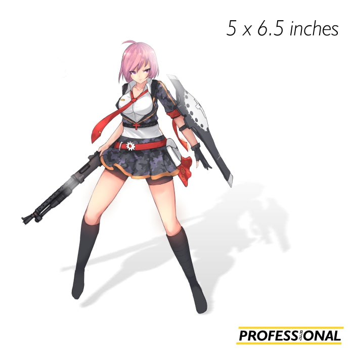 Fate x Girls' Frontline (Second Batch) - Die cut Sticker